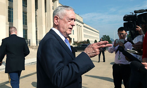 James Mattis contradice declaraciones de Trump